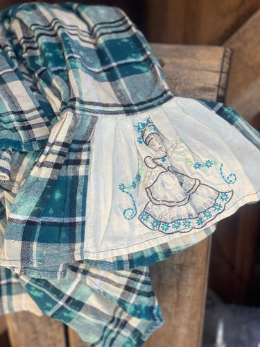 Flared Sleeve Flannel- SOUTHERN BELLE